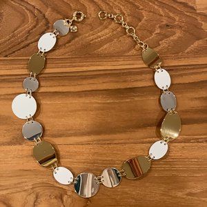 NWOT JCrew Gold Silver Necklace